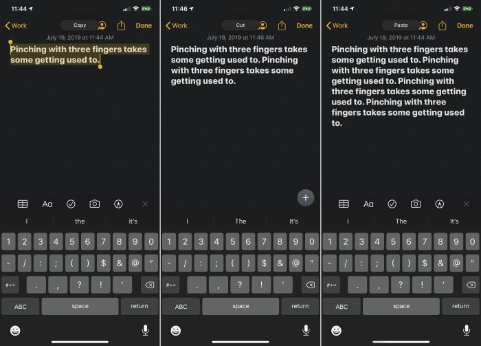 Gestures redo ipados undo idg How to use the new copy, paste and undo gestures in iPadOS 13