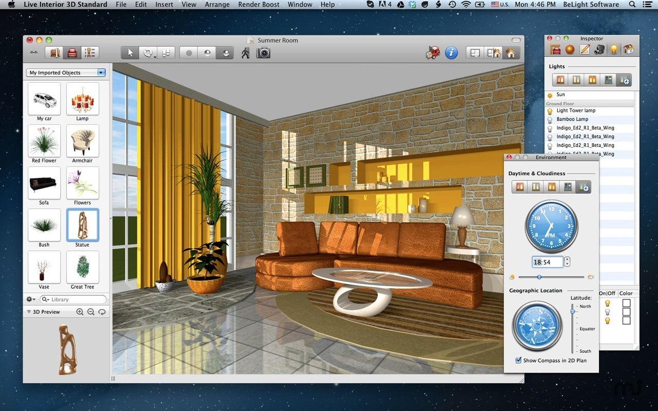 Free 3d modeling software for Mac 3d home design software, Free