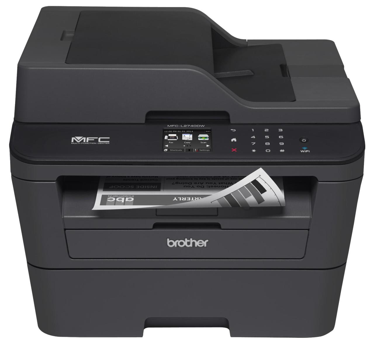 How To Connect Computer To Brother Printer Brother MFCL2740DW