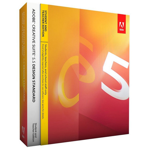 Adobe Creative Suite 5.5 Design Standard Software 65120833 B&H