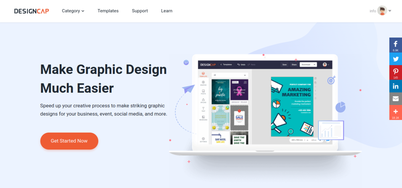 DESIGNCAP AN AWESOME GRAPHIC DESIGN SOFTWARE TOOL Business Legions Blog