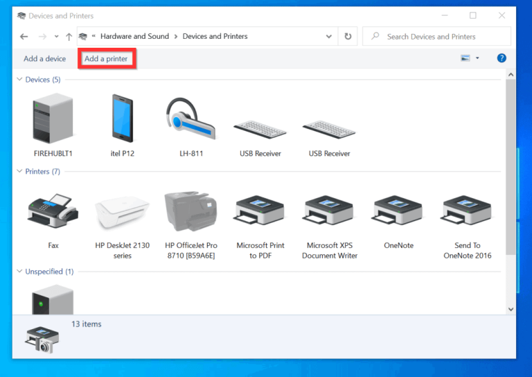 How to Add a Printer on Windows 10 (3 Methods) 2021