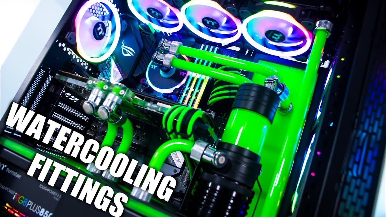 A Beginners Guide to PC Water Cooling Fittings How To Water Cool in