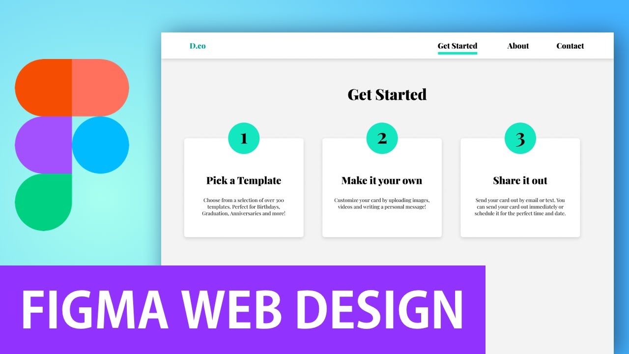 Figma Web Design Tutorial Figma UI Design YouTube