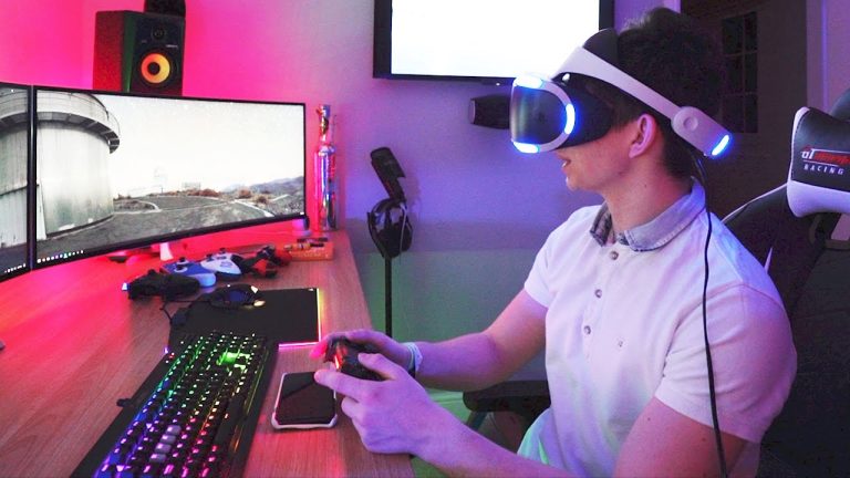 *INCREDIBLE* VR GAMING SETUP!! YouTube