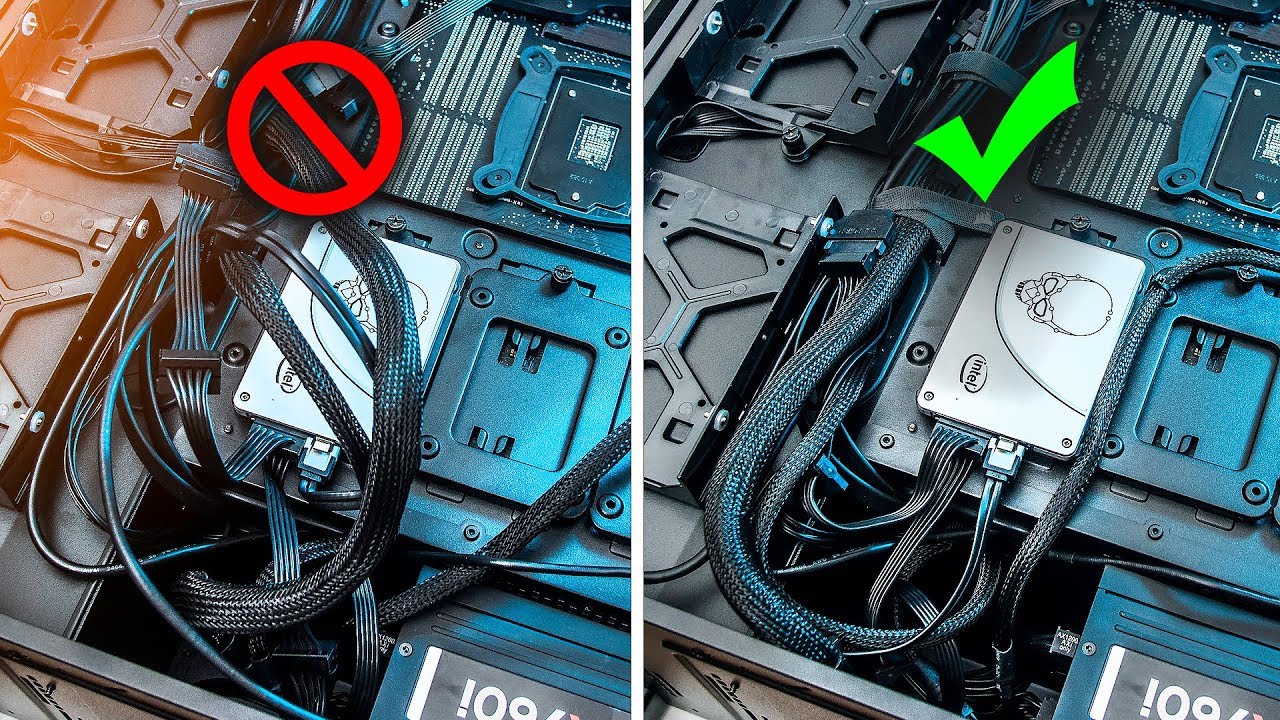 Tips for the PERFECT Cable Management PC Build YouTube
