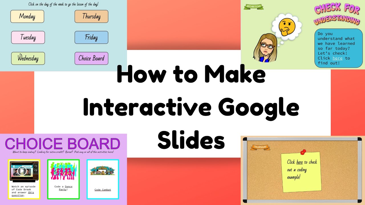 How to Make INTERACTIVE Google Slides (All the Basics & Then Some