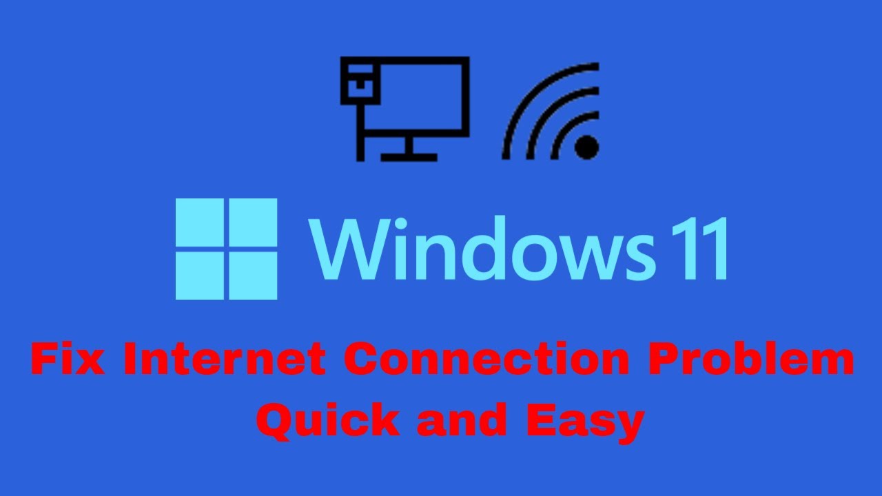 How To Fix Connection Problem Windows 11 Simple and