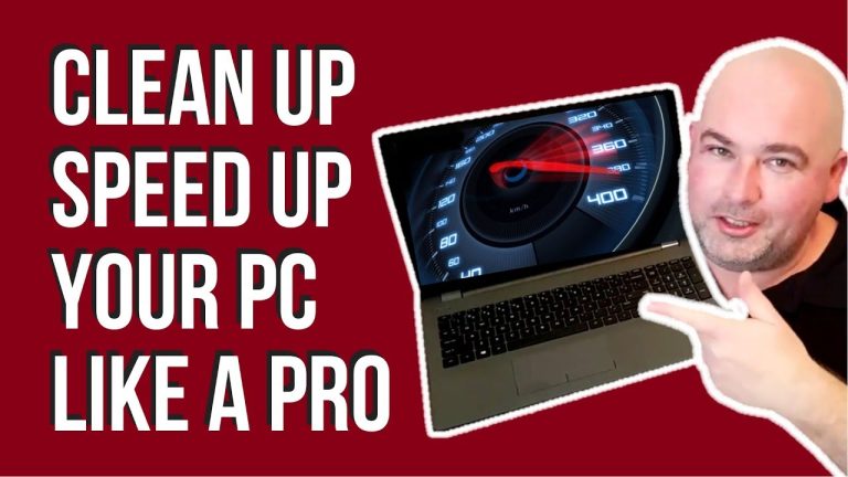 CLEAN UP & SPEED UP YOUR PC LIKE A PRO A Technician's Guide YouTube