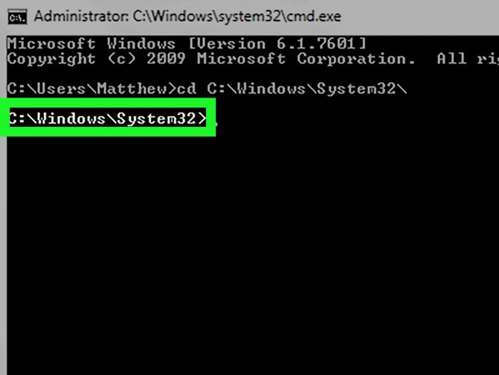 How to Navigate Directories and Folders in the Windows Command Prompt