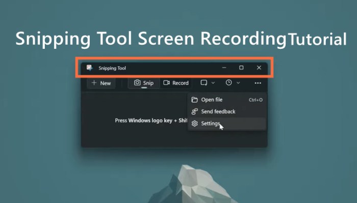How to Record Audio While Screen Recording in the Windows 11 Snipping Tool