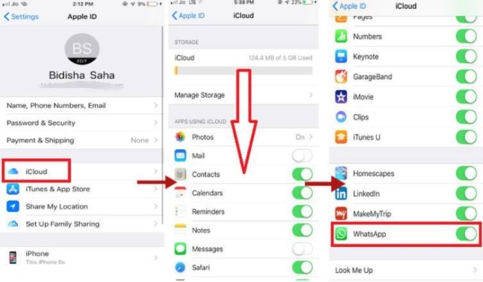 Backup icloud recover restore chats itunes dati xr deleted connect transferir ripristino restaurar coremafia recuperare