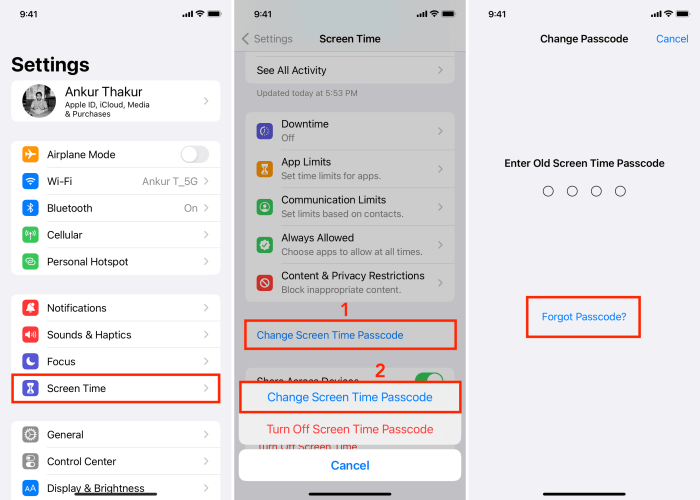 How to Reset Your Screen Time Passcode on iPhone, iPad, and Mac