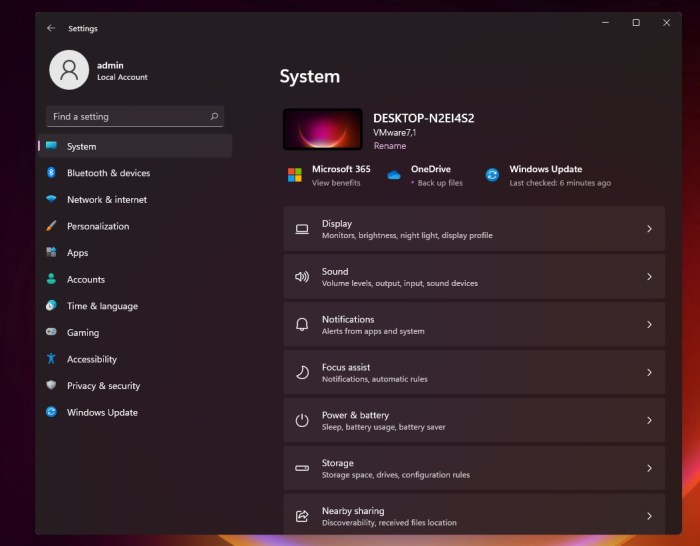 How to Enable the Home Section in the Settings App in Windows 11