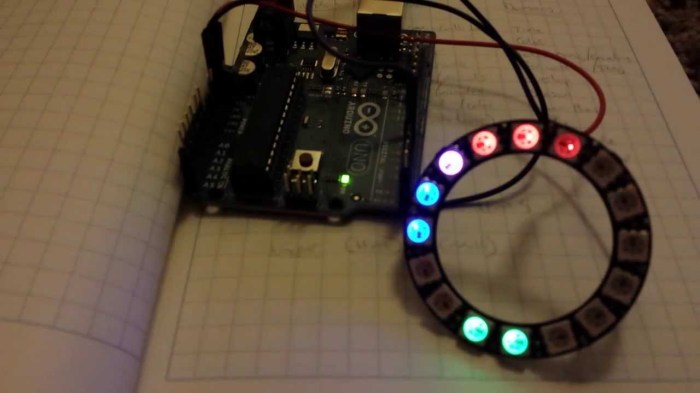Neopixel arduino ring led rgb adafruit clock sketch paintingvalley