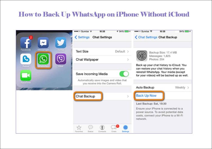 How to Back Up WhatsApp Chats on an iPhone (With or Without iCloud)