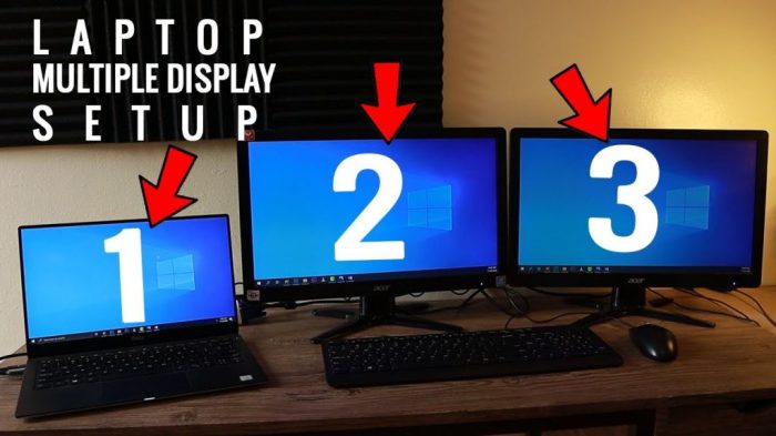 5 Key Considerations When Using Multiple Monitors With a Laptop
