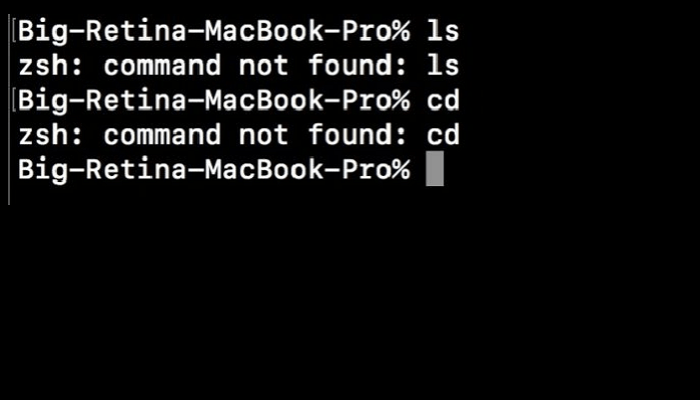 Brew command fix found bash terminal zsh macos