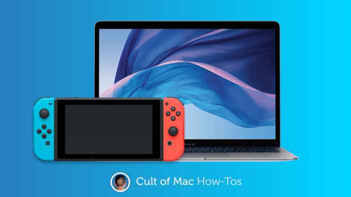 How to back up and transfer Nintendo Switch save data with a Mac