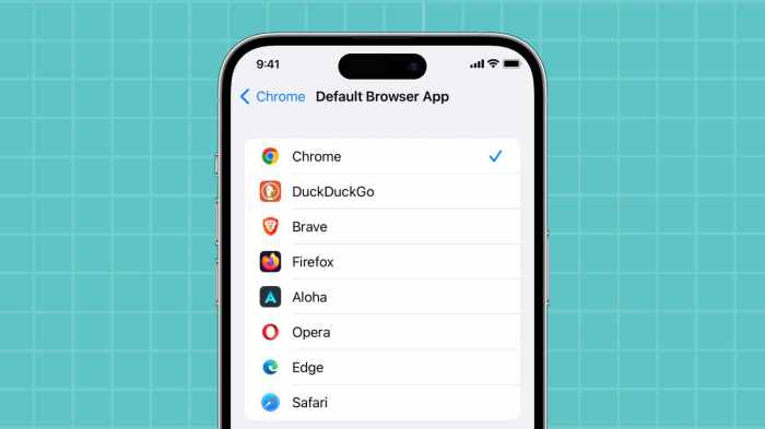Browser ipad iphone default set How to change the default web browser on iPhone or iPad