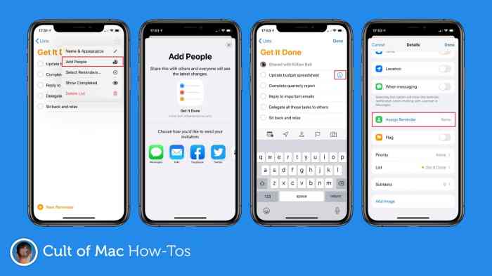 Ios reminders tasks give features power way these over Assign tasks to others with Reminders in iOS 14