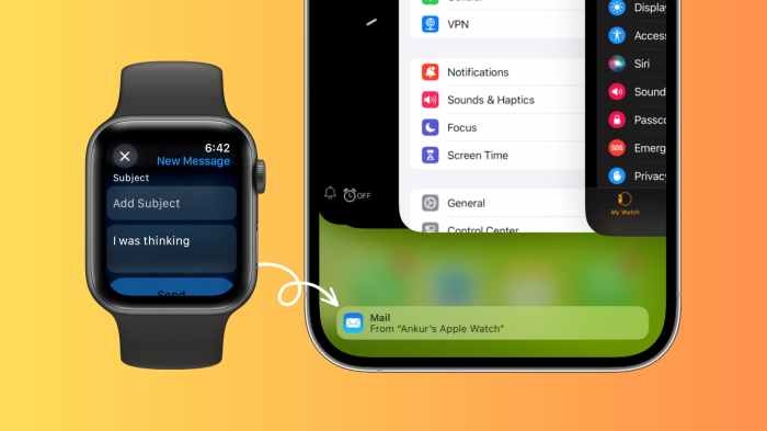 How to use Handoff with Apple Watch