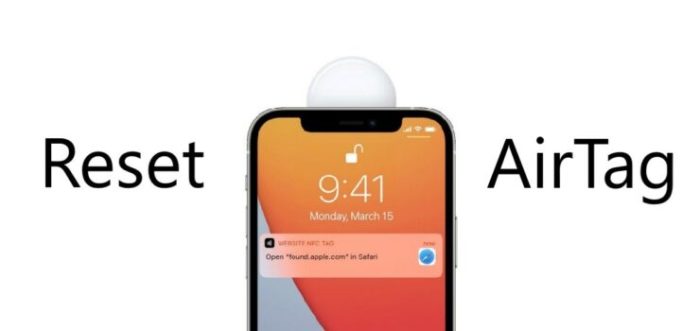 Airtag reset replace change