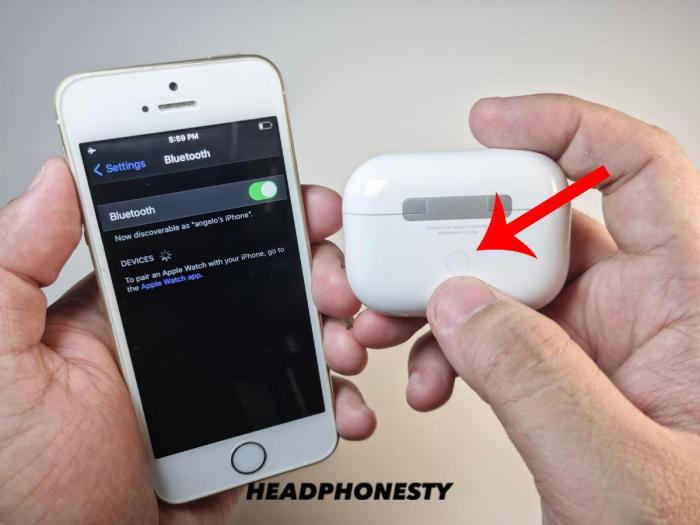 How to reset AirPods Pro
