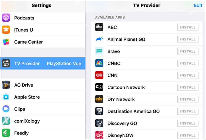 How to add your TV provider to iPhone, iPad and Apple TV