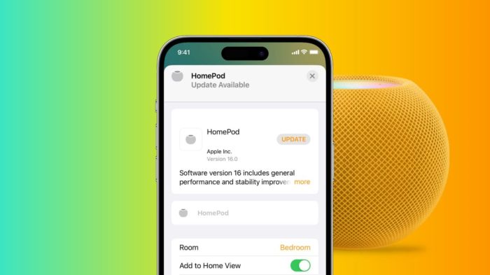 How to get the latest HomePod software update