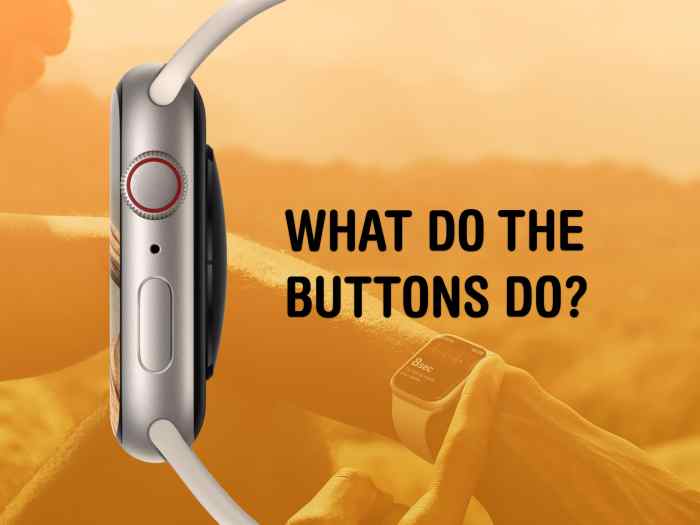 Here’s everything the Apple Watch buttons do