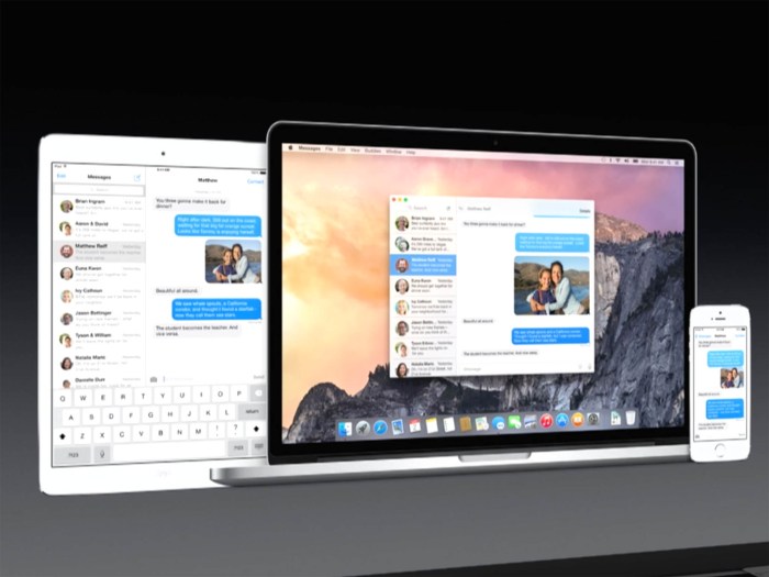 Yosemite wired os messages screenshot features use How to use OS X Yosemite to send texts from your Mac