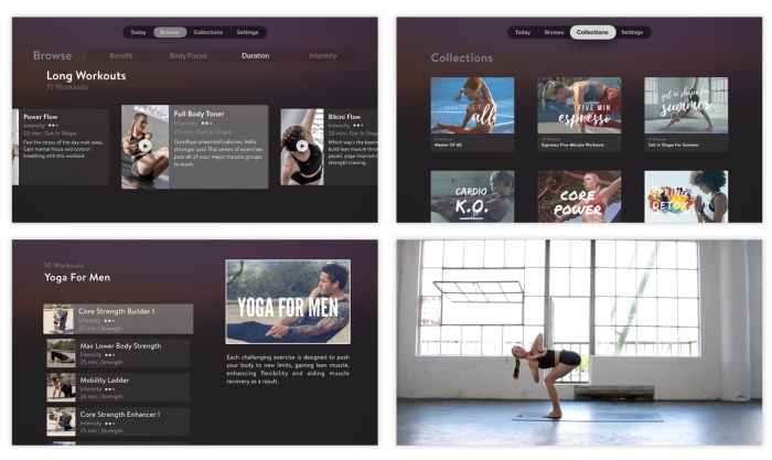 Fitness roku classes airplay