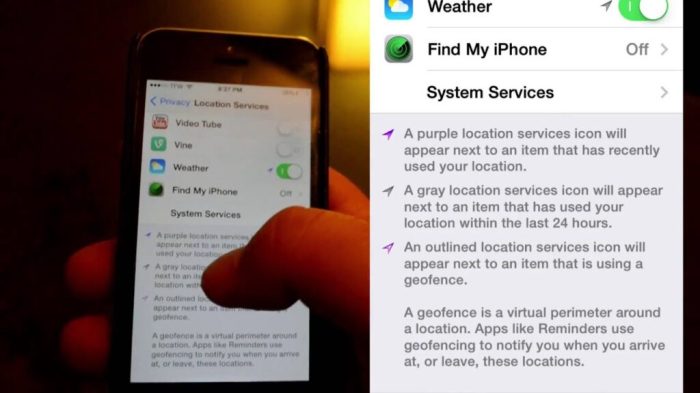 Stop following me! Tweak iPhone location settings to keep spies at bay.