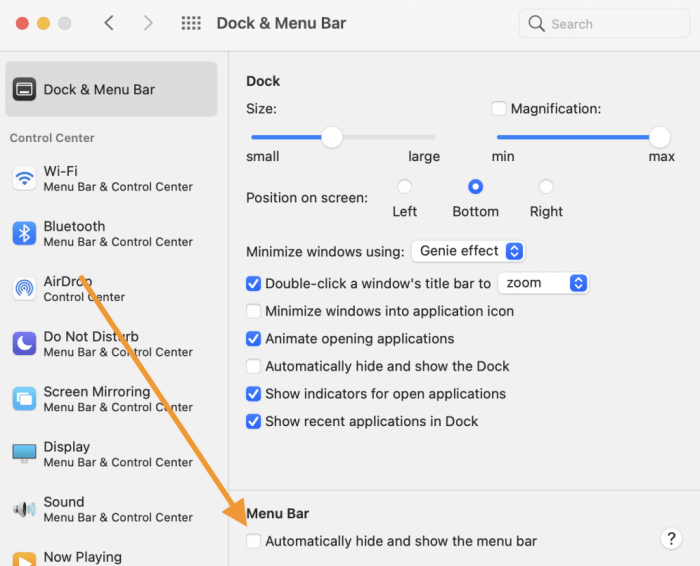 Hold down the Option key to unlock Mac’s hidden menu bar actions