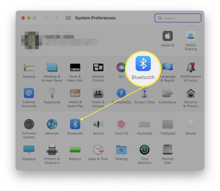 Bluetooth mac enable keyboard without mouse turn menu pull os down choose item How to turn on Mac Bluetooth without a mouse