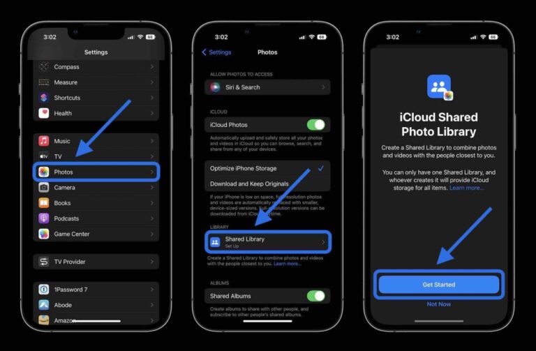 How to share an iCloud Photo Library