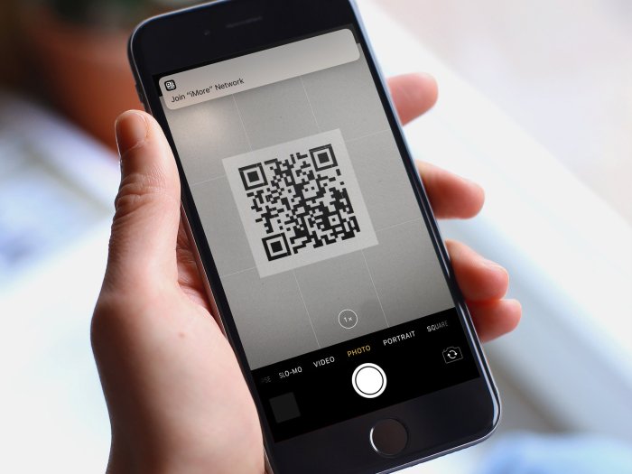 How to scan QR codes on iPhone