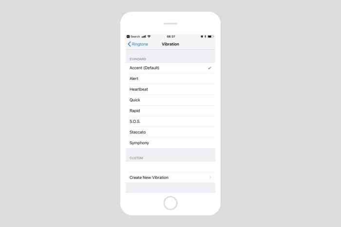 How to set custom vibration alerts on your iPhone