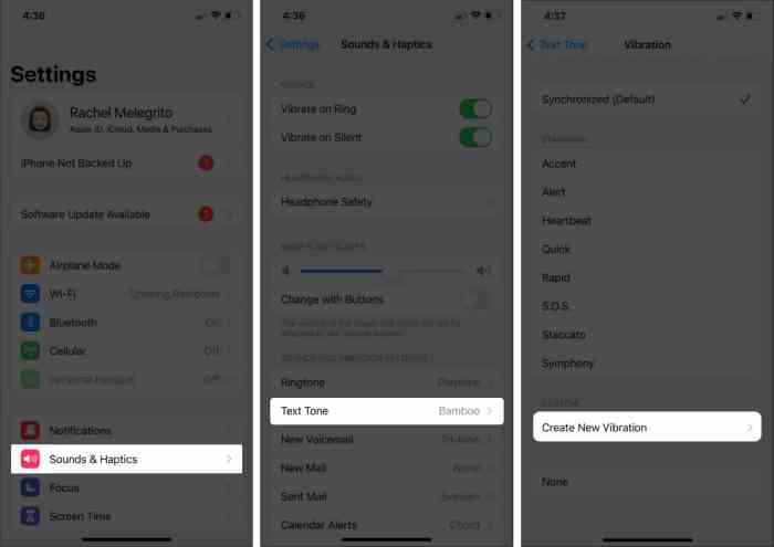 How to set custom vibration alerts on your iPhone