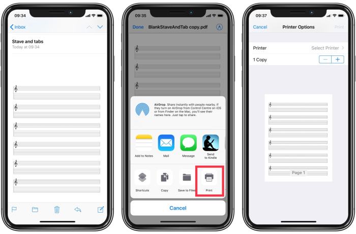 How to print from your iPhone using AirPrint