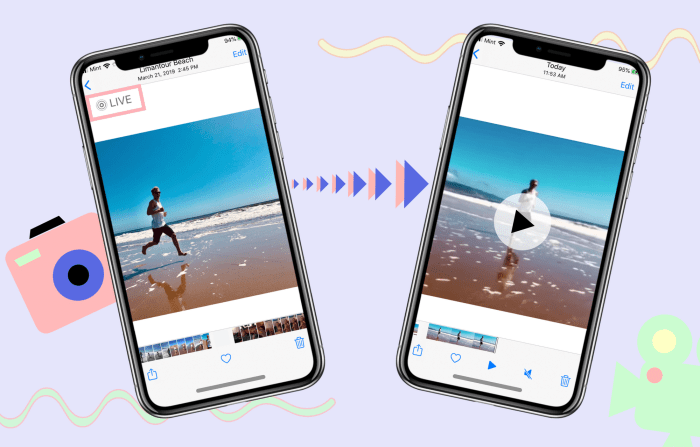 Here’s how to turn Live Photos into a video