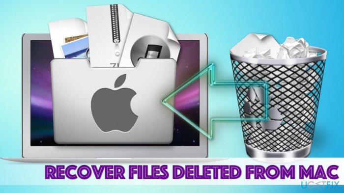 How to undelete files in Mac OS X