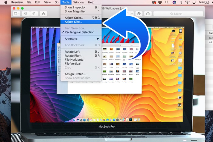 How to resize images using Apple’s Preview tool in macOS