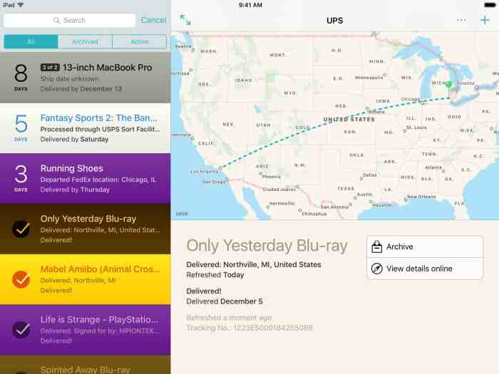 How to track package deliveries on iPhone, Mac, and Apple Watch