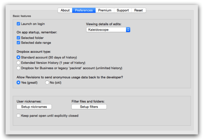 How to compare and restore previous versions of your Dropbox files