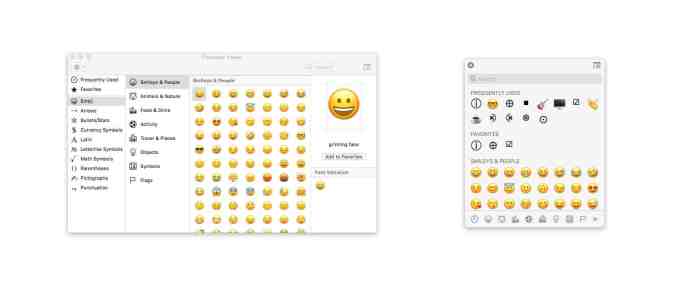 How to use the Mac’s secret emoji panel