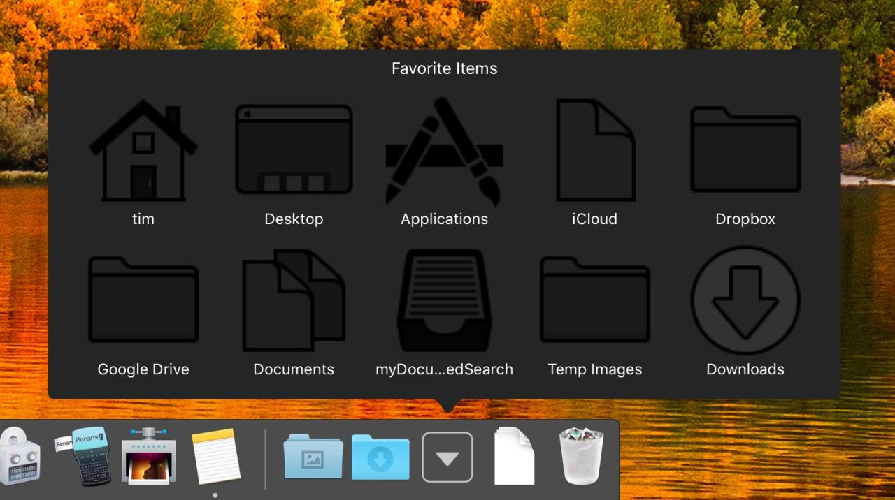 How to add a stack of recent documents to your Mac’s Dock