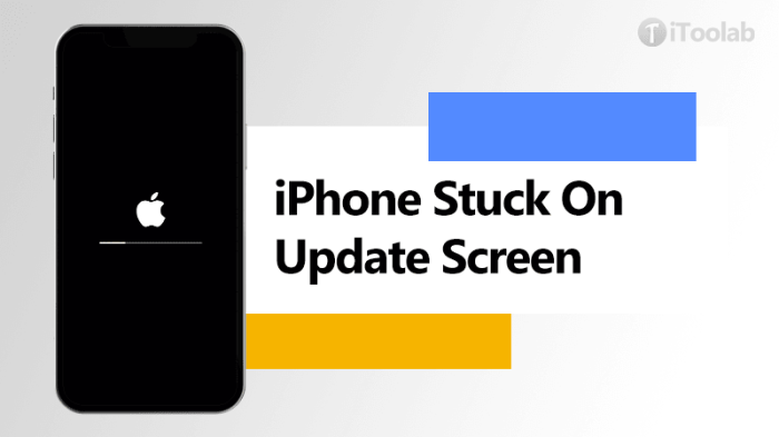 Iphone stuck while updating do if