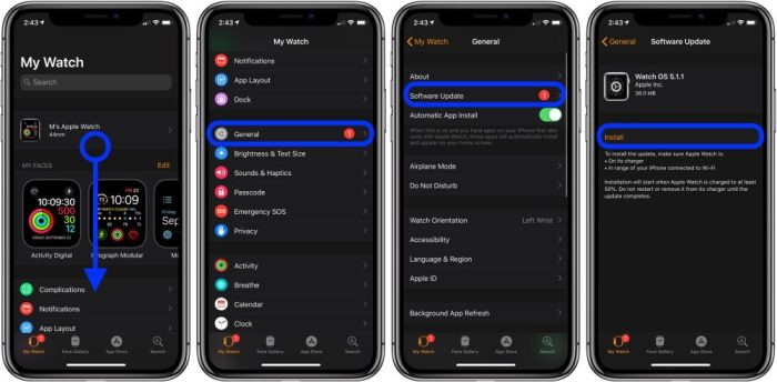 How to update the software on your Apple Watch